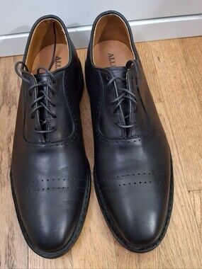 Allen Edmonds Ballard Classic Black Leather Men’s Oxford Shoes_2